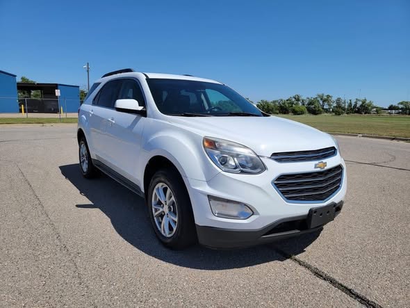 White Chevy Equinox after detailing